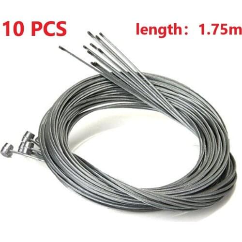 10Pcs Bike Brake Cables Brake Gear Wires Line Cable Stainless Steel Mountain Inner Wire MTB Bicycle Accessories