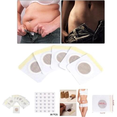 10/30/50Pcs Magnetic Weight Lose Paste Navel Slim Patch Slimming Diet Products EK-New