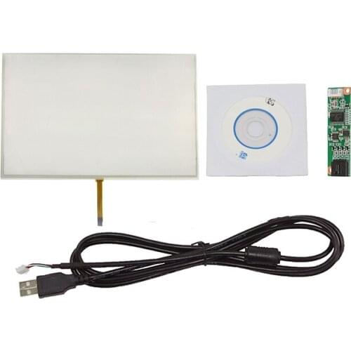 18.5inch Film to Film 4Wire 429mm x 253mm Resistive Touch Screen Panel With USB Controller Kit