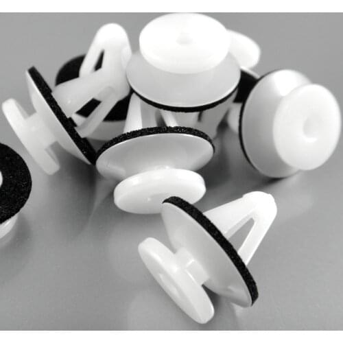 30 pcs Set Rivet Fastener Side Garnish & Moulding Trim Clips MB696120 Case For Eclipse