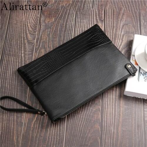 Alirattan New Crocodile Pattern Clutch For Women 2021 Summer Fashion Design Envelope Party Pouch Shoulder Crossbody Bags