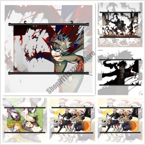 Black Clover Anime 5D DIY Diamond Painting Full Square Diamond Embroidery Mosaic Cross Stitch Kits Christmas Home Decoration
