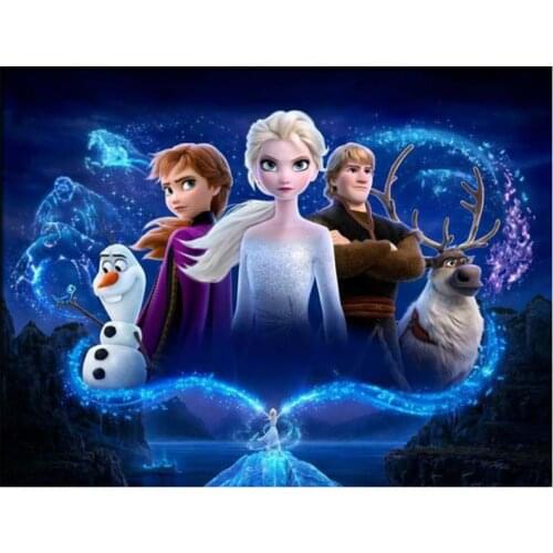 Anime diamond painting cartoon princess rhinestone embroidery picture diamond dotz kids toy gift mosaic art wall sticker decor