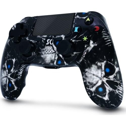 K ISHAKO Gaming Gamepad Remote Controller With Dual Vibration Sixaxis Wireless PS4 Control For Sony Play Station 4