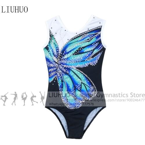 LIUHUO Gymnastics leotards girls Adult Training Dance wear Popular Artistic unitards Children Ballet Dance leotards