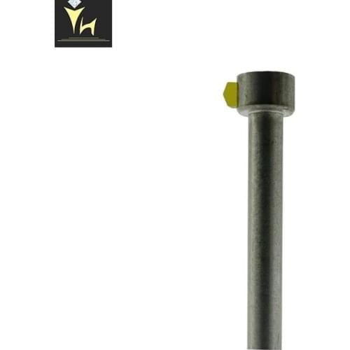 5mm Diameter Head Yellow Colour Diamond 120 Degree V Shape Mini Type Flywheel Diamond Tools