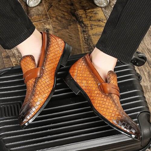 Autumn Mens Shoes Sapato Masculino Summer Shoes For Men Casual Zapatos De Cuero Para Hombre Moccasins Black