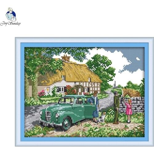 Farewell Pattern Embroidery Needlework Set,Hand Made Crafts Home Decor,Counted Printed On Canvas DMC 14CT 11CT Cross Stitch kits