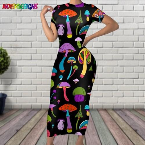 Цветные летние платья Noisydesigns China At AliExpress