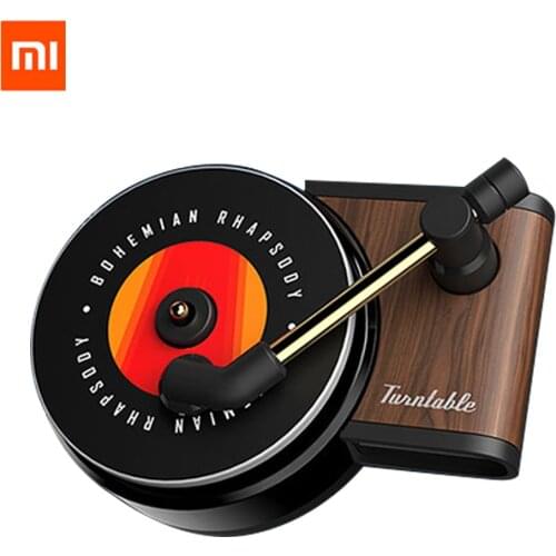 Original Xiaomi Mijia Sothing TITA Turntable Phonograph Car Fragrance Car Air Freshener Aromatherapy Tablets Car Diffuser