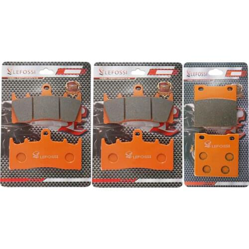 Motorcycle Carbon Fiber Front Rear Brake Pads For Suzuki GSXR1100 1993-1996 TL1000 1998-2002 GSF1200 2001-2005 GSX1300 1999-2007