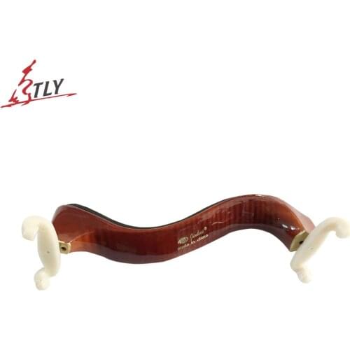New TONGLING Natural Stripe Maple Wood Violin Shoulder Rest Shoulder Pad Violin Accessories Fit for 4/4 3/4 1/2 1/4 1/8 Violin