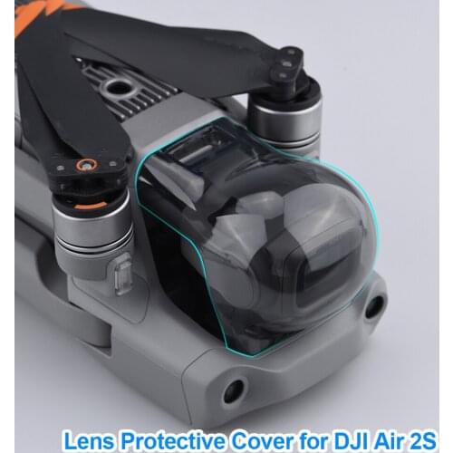 Drone Lens Protective Cover Camera Dustproof Protect Guard Cap 3D Sensor System Dust-proof Cap Holder Bracket for DJI AIR 2S