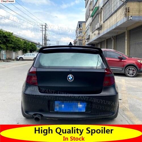 UBUYUWANT 1 Series E87 E81 Rear Spoiler Carbon Fiber Spoiler Wing For BMW E87 2004 - 2011 116i 118i 120i 125i 130i135i M125 M135