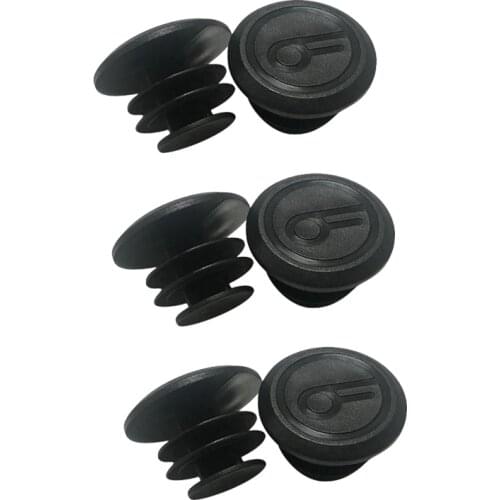 Bicycle Handlebar Plugs Classic Delicate Bicycle Handlebar End Plug Plastic Mountain Road Bike Grips Cap Covers Cycling Accessoy