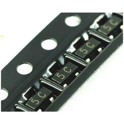 100PCS BC807-40 BC807 Transistors PNP SMD 0.5A 45V SOT23