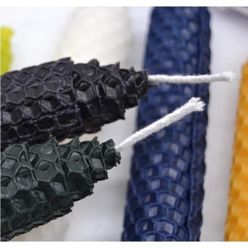 20x20cm Bee wax tablets Childrens handmade candle honeycomb sheet ins Korean hand roll wax sheet diy candle material smokeless