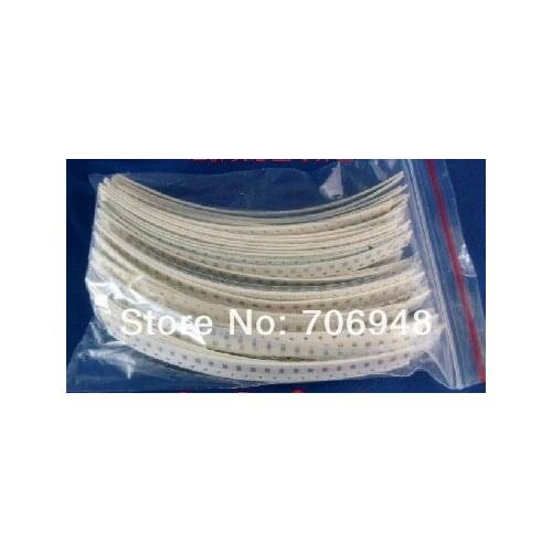 59values 2950pcs/lot 1206 smd capacitor,+-20%,1pf-22uf