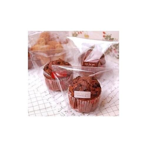 600 Pcs Clear Cellophane Cookie Bag,Plastic Self Adhesive Seal,For Bakery Macaron Packaging Gift Packing,BS33,10x7cm
