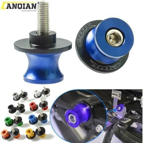 For Honda CBR125R CBR250RR NC22 CBR400 NC19 NC17 NC22 NC23 NC29 NC30 NC31 CBR 8MM Motorcycle Swingarm Spools Slider Stand Screws