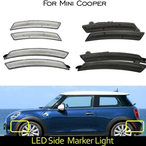For Mini Cooper MKI R55 R56 R57 R58 R59 R60 R61 2007-2016 Car Front Rear LED side marker lamp Turn Signal Light