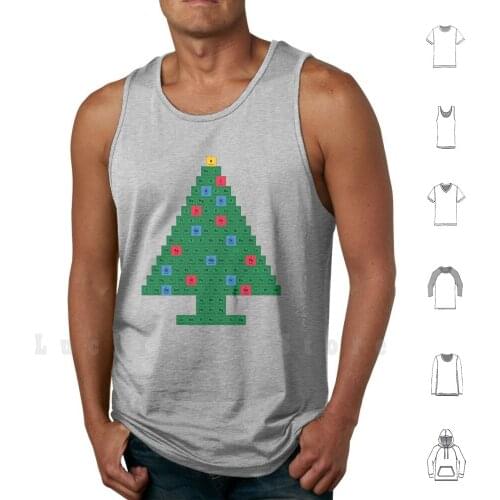 Chemistry Christmas Tree Periodic Table tank tops vest sleeveless Chemistry Christmas Tree Chemistree Christmas
