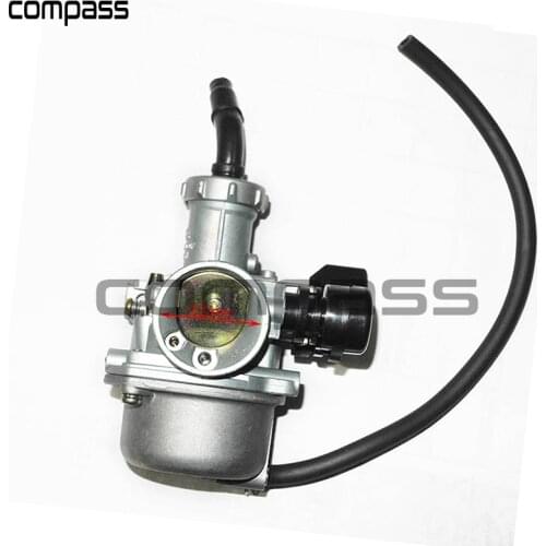 PZ19 Carburetor Hand Choke with Air Filter for Chinese 50cc 70cc 90cc 110cc 125cc ATV Scooter Dirt Bike Motorcycle