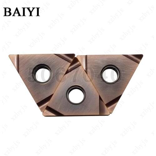 TNGG160404R FY AC530U carbide inserts Lathe cnc Cutter turning tools Slot Cutting blade TNGG160404R