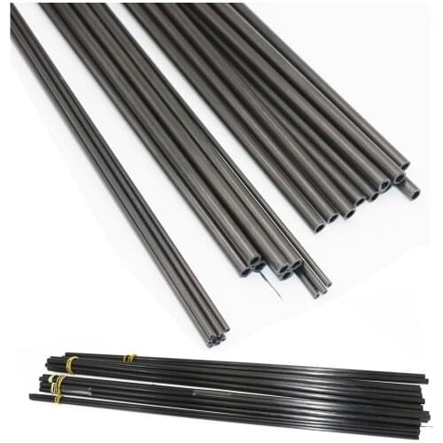 Carbon fiber tube 5pcs 3mm4mm8mm length 80CM for rc airplane