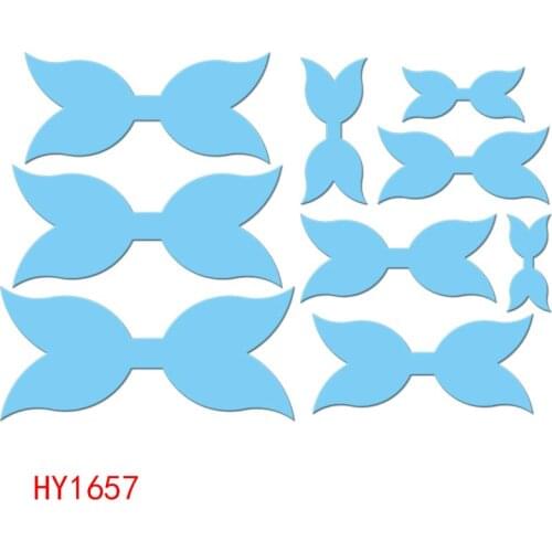 Bow Tail Cutting Dies HY1657 Wooden Dies Suitable for Common Die Cutting Machines on the Market