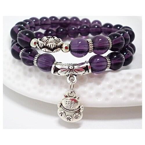 Hand pearl womens long jewelry Yunnan ethnic style bracelet fashion features lovers' hand string Tibetan jewelry