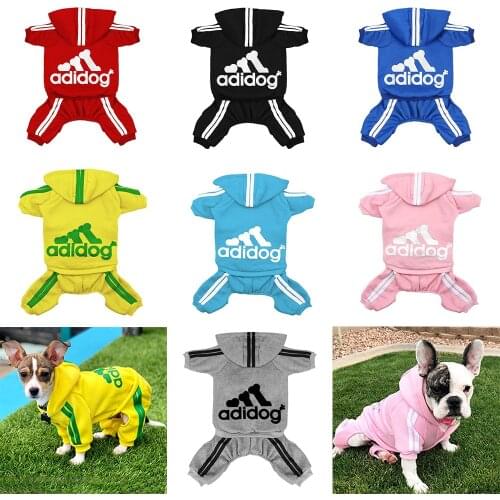 Winter Pet Dog Clothes for Small Dogs Clothing French Bulldog Chihuahua Four-legged Hoodies for Yorkies Dog Accessories PC1594