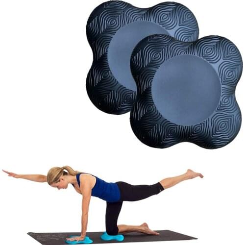 1/2Pcs Yoga Knee Pad Multifunctional Yoga Knee Pad Elbow Hand Support Mat Yoga Kneeling Mat Cushion Knees Dropshipping