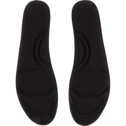 1 Pair Unisex Elastic Shoe Insoles, Memory Foam Unisex Insole, Running Sports Insert