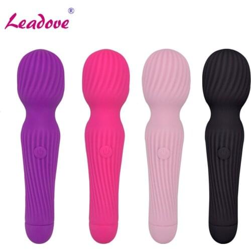 10 Speeds Strong Wireless Dildos Vibrator Magic Wand for Woman Clitor Stimulator AV Stick G Spot Massager Sex Toys for Women