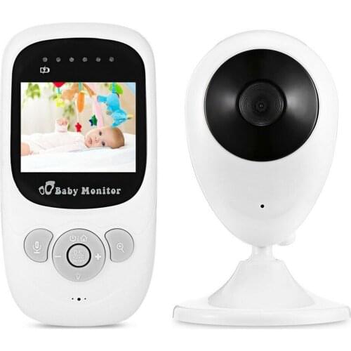 2.4 Inch LCD Baby Monitor Two-Way Audio 2.4G Wireless Night Vision Home Security Camera Built-in Lullabies for Baby Pet Elderly