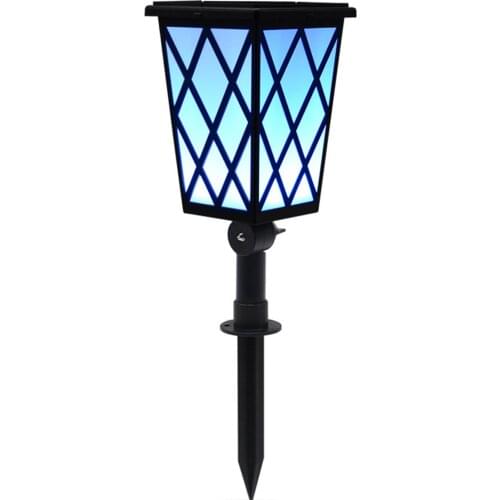 5W Solar Powered Stake Light Waterproof Color Charging Wall Mounted Solar Light for Garden Porch Lawn Built-in 1200mAh battery