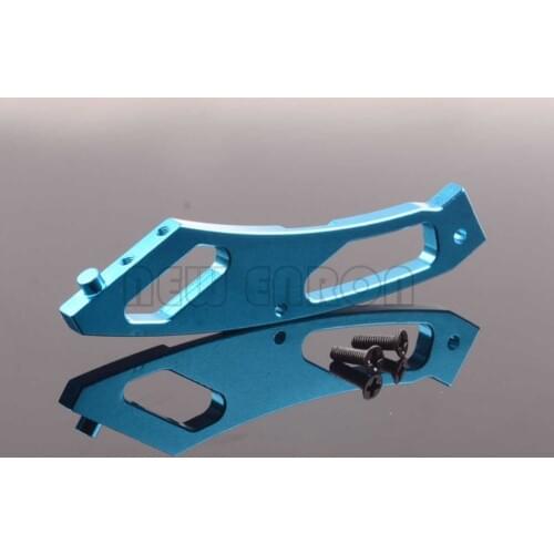 Aluminum Rear Anti-Bending Plate Chassis Brace BMT017 RC Car 1/10 HPI WR8 3.0 Bullet ST MT 3.0 Ken Block Flux Rall