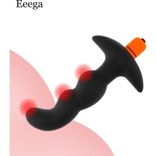 Anal Beads G Spot Vagina Vibrator Clitoris Butt Plug Anal Erotic Sex Toys for Woman Men Adults Female Sex Shop