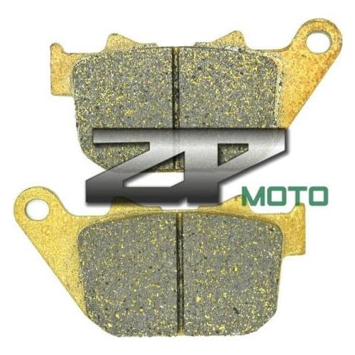 For XL 1200 X Sportster Forty Eight 2010-2012 2011 Rear Organic Kevlar Brake Pads OEM New High Quality