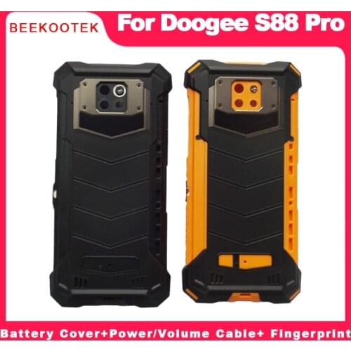 BEEKOOTEK For Doogee S88 Pro Battery Cover Hard Bateria 6.3'' Protective Back Cover Replacement Doogee S88 Pro Phone Accessories