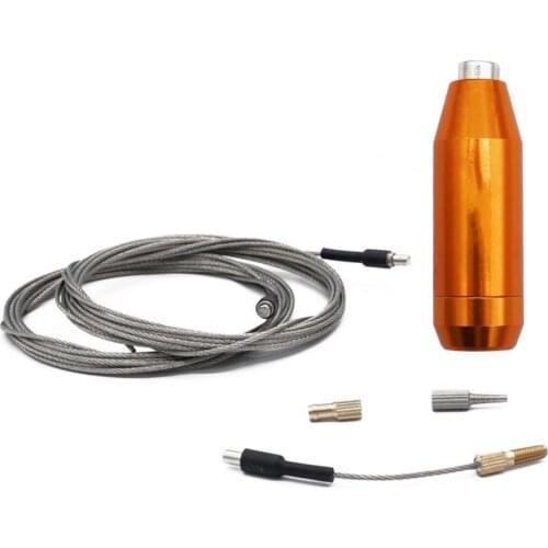 2021 15*15*2CM Cable Routing Tool Convenient Rust-proof Aluminium Alloy Bike Replaceable Wire Shifter for Bicycle