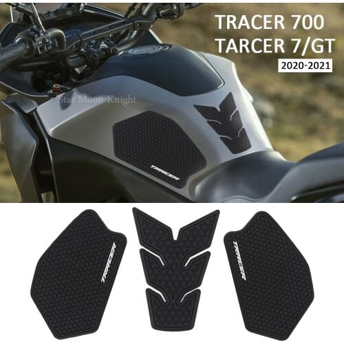 Tank Pad Sticker Fit For Yamaha Tracer 700 Tracer 7 GT 2020 2021 Protector Anti slip Sticker Gas Knee Grips Traction Side Decal