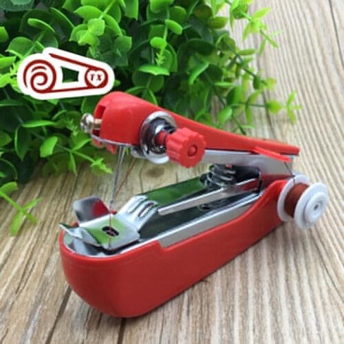 Portable Needlework Cordless Mini Hand Held Clothes Fabrics Sewing Machine Accessories Multifunction Sewing Tools