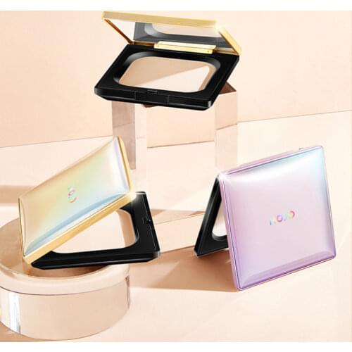 Oil Control Concealer Honey Powder Cake Breathable Waterproof Delicate Hide Pores Long Lasting Hold Makeup Light Delicate