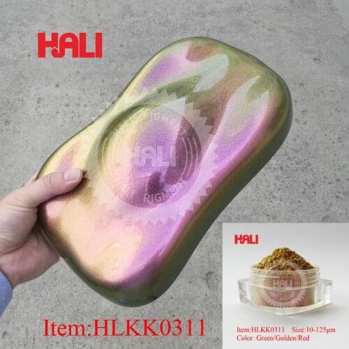 HLKK0311 chameleon pigment multicolor changing powder color shifting pigment,used in plastic,automobile,Acrylic paint powder