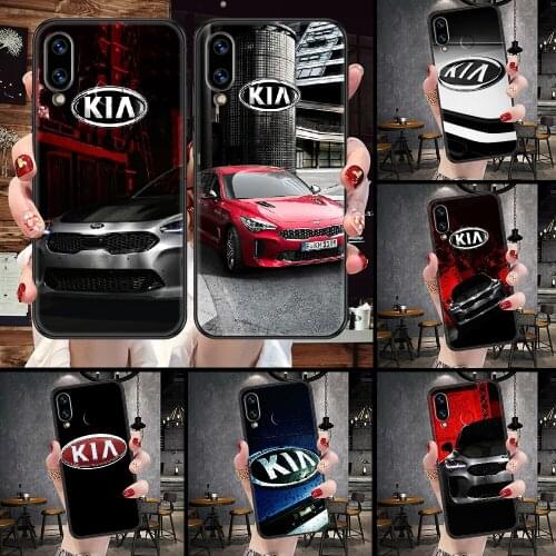 Sports car Kia Phone Case For Huawei Honor 6A 7A 7C 8A 8X 8 9 9X 10 10i 20 Lite Pro black silicone cover soft Etui tpu