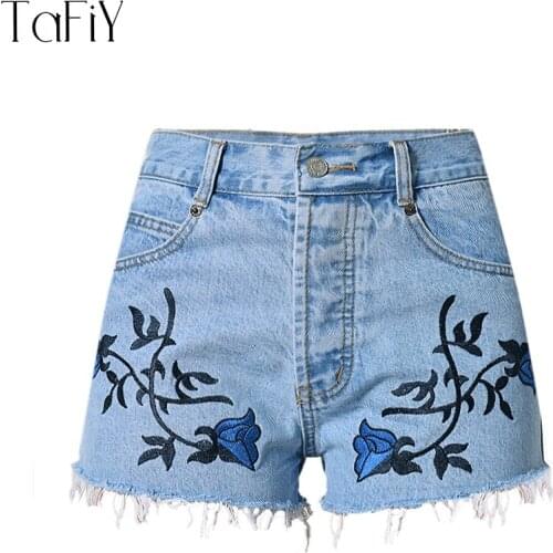 TaFiY Women's Jeans With Embroidery
