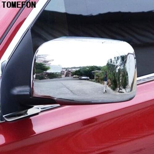 TOMEFON ABS Chrome Side Door Rearview Mirror Cover Frame For Nissan Qashqai 2007 2008 2009 2010 2011 2012 2013 Exterior Trims