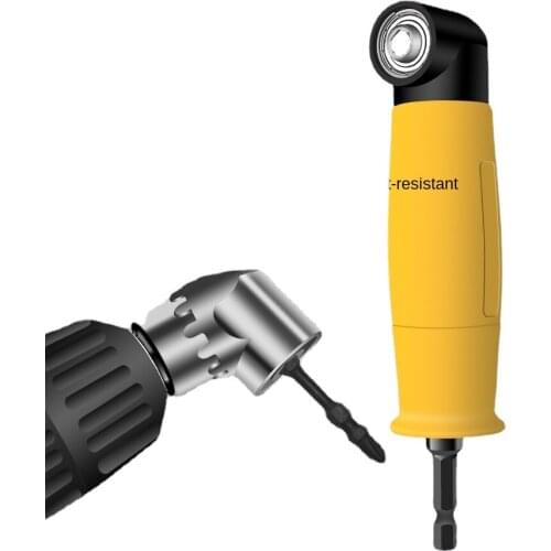 Zq Bit Corner Device Turning Cross Strong Magnetic Set Electric Screwdriver Electric Drill Rotating Shaft 90 Degree Corner